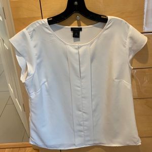 White blouse from Ann Taylor